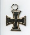 Eisernes Kreuz II. Klasse und Verleihungsurkunde von August Sadzulewski