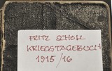 Fritz Scholls Kriegstagebuch 1915/16