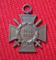 Ehrenkreuz für Fontkämpfer, Urkunde und Medaille 1914-1918