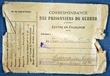 Karl Hermann Förster schreibt aus französischer Kriegsgefangenschaft - 1. Jahr: 1915