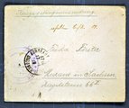 Karl Hermann Förster schreibt aus französischer Kriegsgefangenschaft - 5. Jahr: 1919