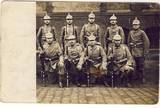 Joseph Kusenberg mit seinem Regiment 1914 in der Kaserne Mülheim