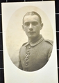 Foto des kleinsten deutschen Kriegsfreiwilligen Hugo Rinkenbach