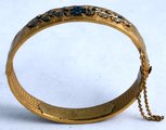 Armreif aus einem Granatring Champagne 1914/15