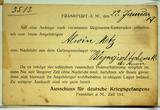 Feldpost Alwin Metz Januar bis September 1917
