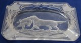 Aschenbecher aus Glas von Martha Pinsler aus Berlin