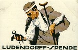 Feldpostkarte: "Ludendorff-Spende" für Kriegsgeschädigte.