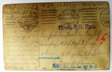 Feldpostkarte von Georg Parzefall