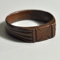 Ring aus dem Abzugsring einer Handgranate