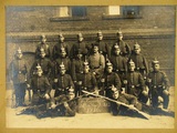 Fotografie der 16. Korporalschaft I. Rekr. Dep. Infanterie-Regiment 63