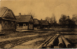 Feldpostkarte von Ludwig Katterbach an Familie Moser (Aachen): Bild des ukrainischen Dorfes Duboj