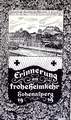 Postkarte "Erinnerung an frohe Heimkehr Hohenasperg 1919"