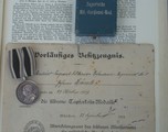 Johann Bäuerle, bayerische Tapferkeitsmedaille silber