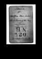 Notizbuch für Landsturm Hans Nickol